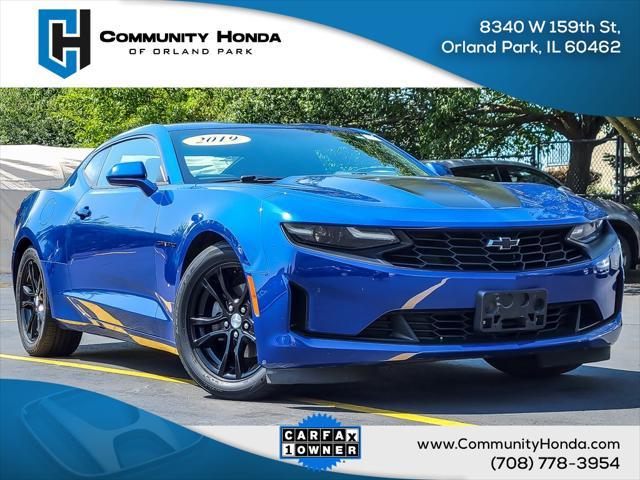 used 2019 Chevrolet Camaro car, priced at $21,988