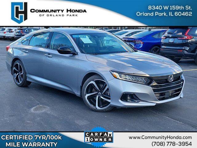 used 2022 Honda Accord car, priced at $23,877