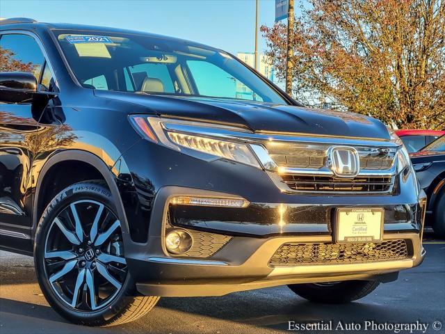 used 2021 Honda Pilot car, priced at $30,877