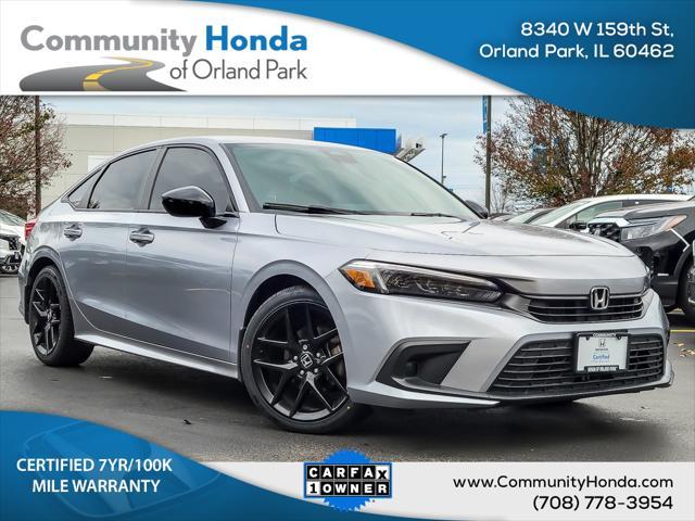 used 2022 Honda Civic car, priced at $24,677