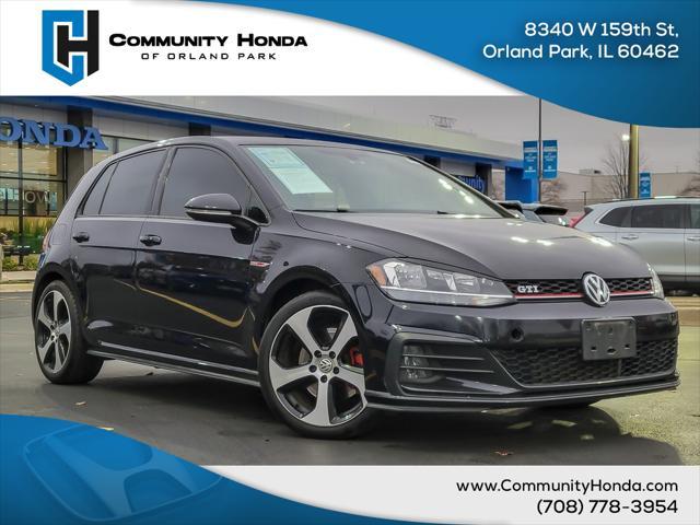 used 2018 Volkswagen Golf GTI car, priced at $19,789