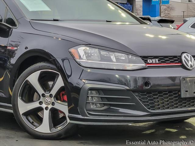 used 2018 Volkswagen Golf GTI car, priced at $19,789