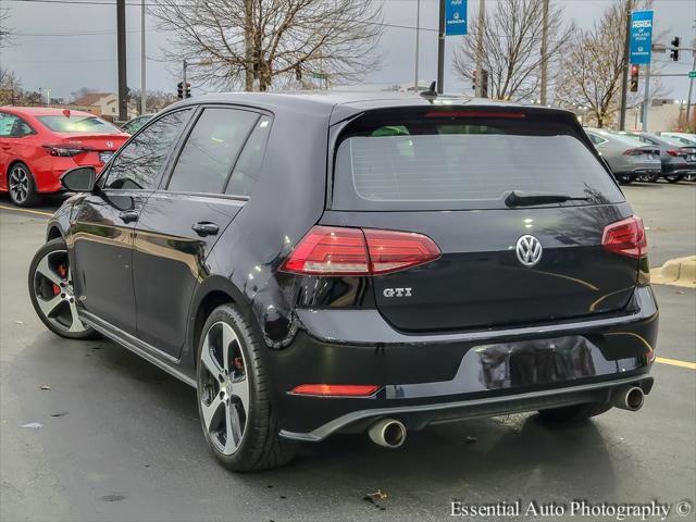 used 2018 Volkswagen Golf GTI car, priced at $19,789