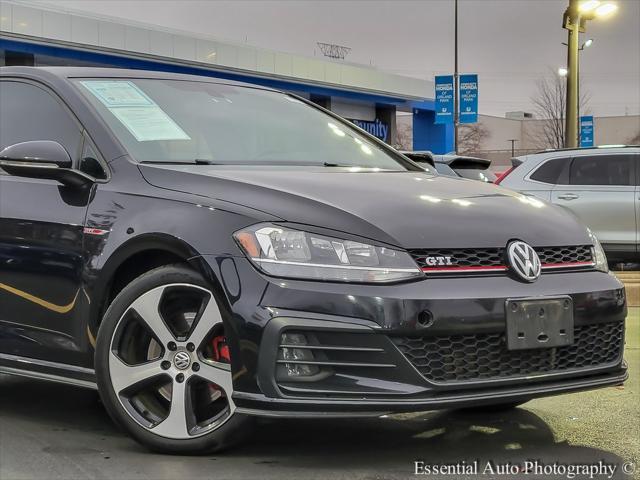 used 2018 Volkswagen Golf GTI car, priced at $19,789