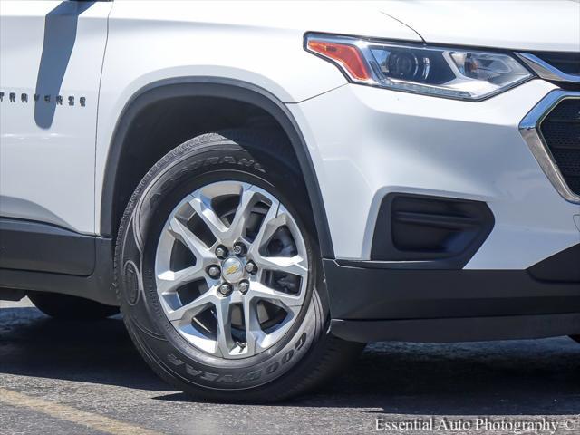 used 2021 Chevrolet Traverse car, priced at $18,588