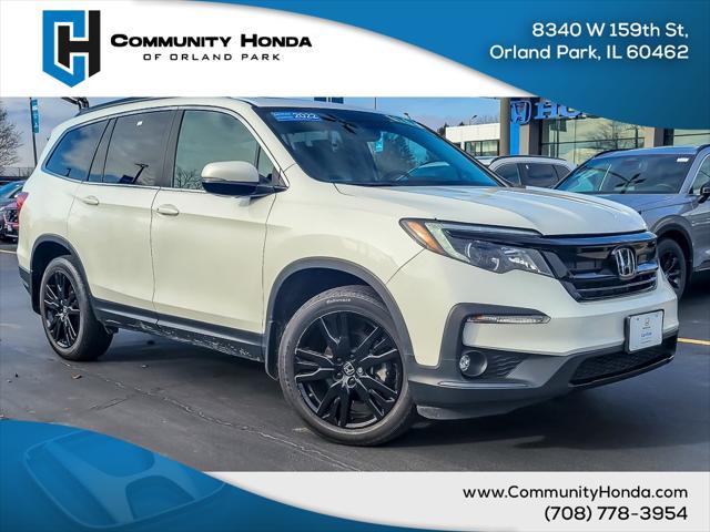 used 2022 Honda Pilot car, priced at $33,877