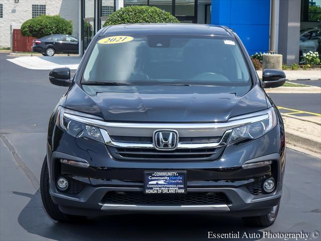 used 2021 Honda Pilot car, priced at $26,977