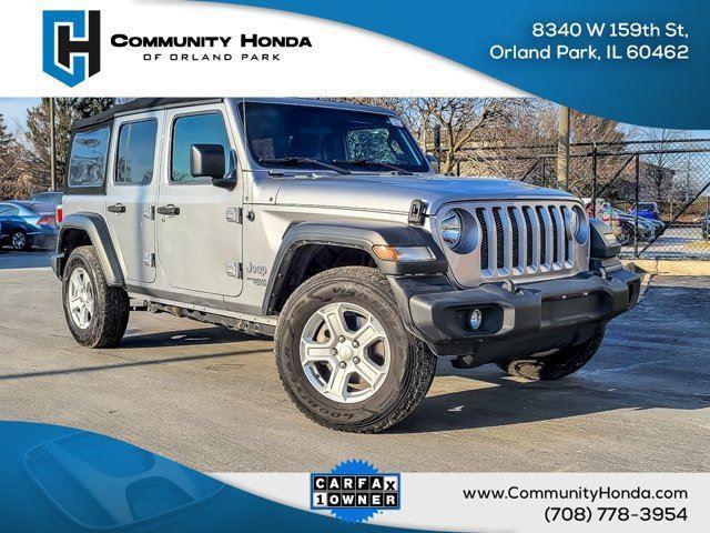 used 2018 Jeep Wrangler Unlimited car, priced at $22,788