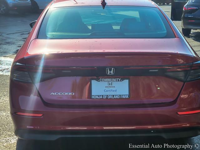 used 2024 Honda Accord car, priced at $30,877