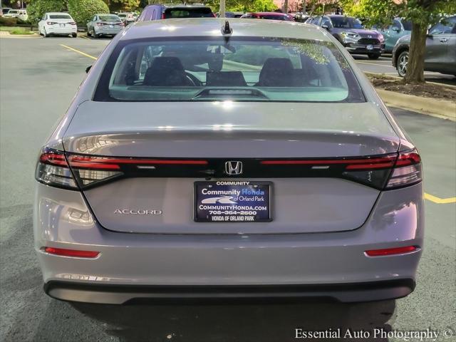 new 2025 Honda Accord car, priced at $32,110