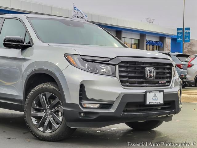 used 2023 Honda Ridgeline car, priced at $33,877