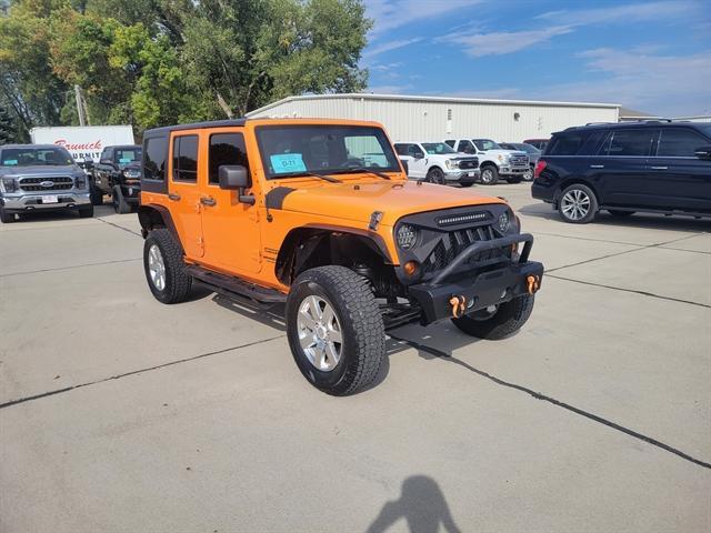 used 2012 Jeep Wrangler Unlimited car, priced at $13,490