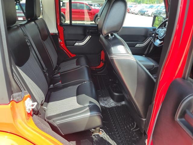 used 2015 Jeep Wrangler Unlimited car, priced at $18,490