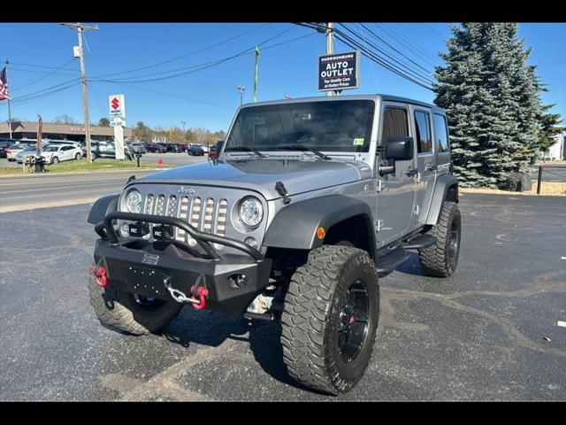 used 2017 Jeep Wrangler Unlimited car, priced at $21,900