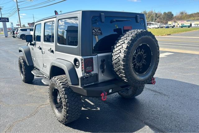 used 2017 Jeep Wrangler Unlimited car, priced at $21,900