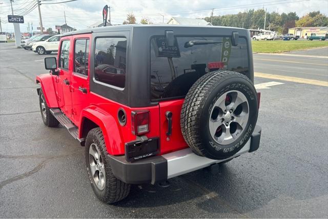 used 2015 Jeep Wrangler Unlimited car, priced at $16,800