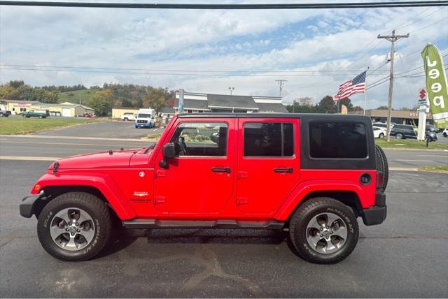 used 2015 Jeep Wrangler Unlimited car, priced at $16,800