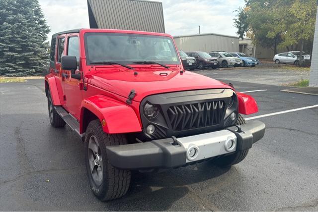 used 2015 Jeep Wrangler Unlimited car, priced at $16,800