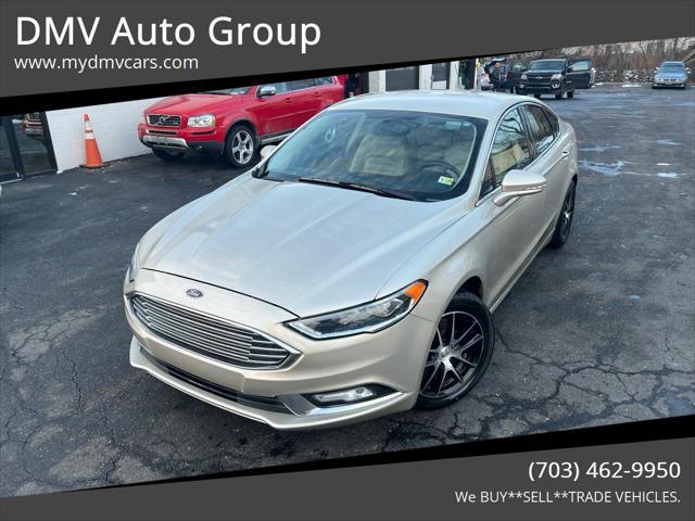 used 2017 Ford Fusion car, priced at $12,450