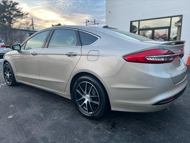 used 2017 Ford Fusion car, priced at $10,950