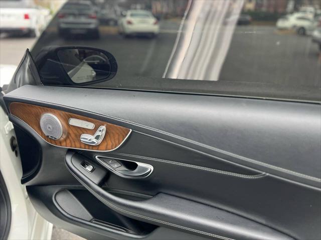 used 2017 Mercedes-Benz C-Class car, priced at $18,450