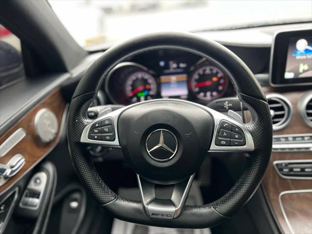 used 2017 Mercedes-Benz C-Class car, priced at $18,997