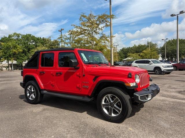 used 2022 Jeep Wrangler Unlimited car, priced at $35,873