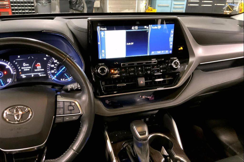 used 2021 Toyota Highlander Hybrid car, priced at $37,288
