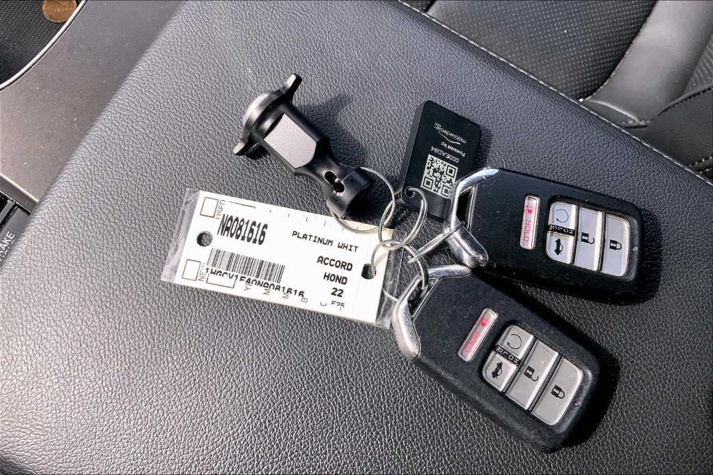 used 2022 Honda Accord car, priced at $27,988