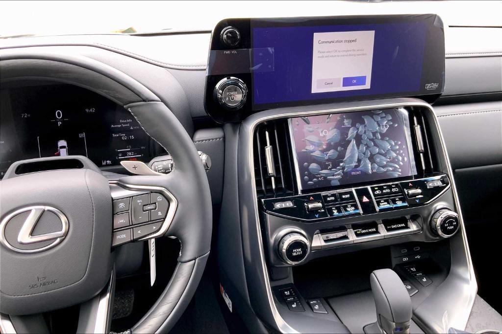 new 2025 Lexus LX 700h car, priced at $120,499