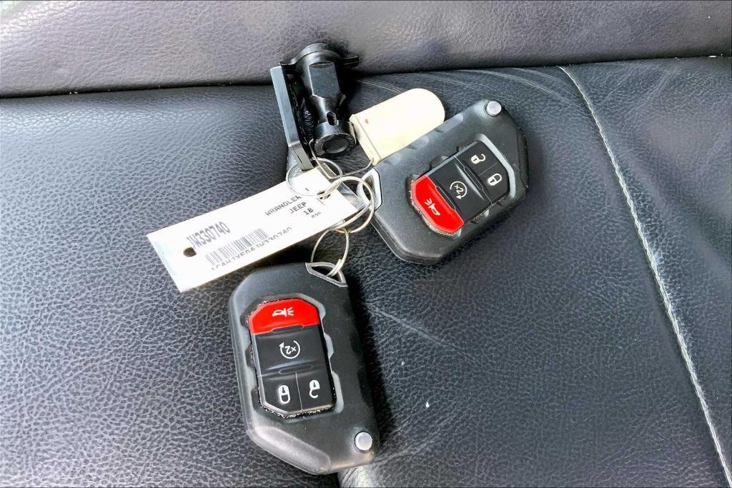 used 2018 Jeep Wrangler Unlimited car, priced at $28,888