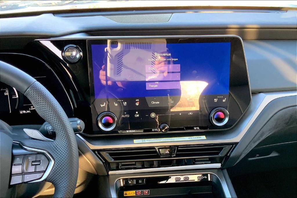 new 2025 Lexus TX 500h car, priced at $73,285