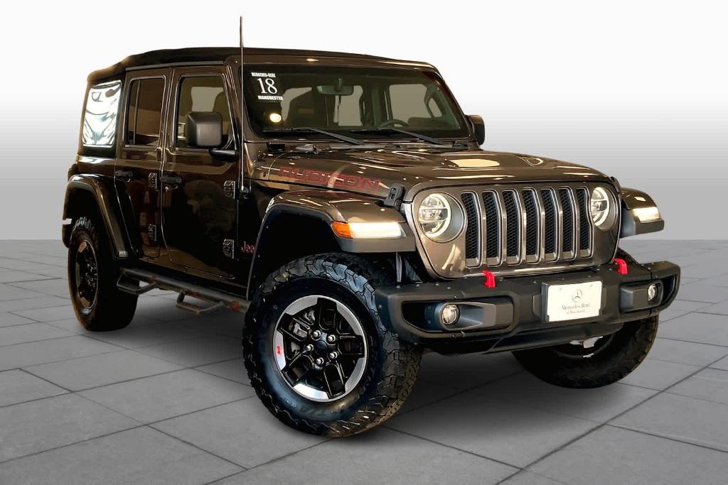 used 2018 Jeep Wrangler Unlimited car, priced at $33,988