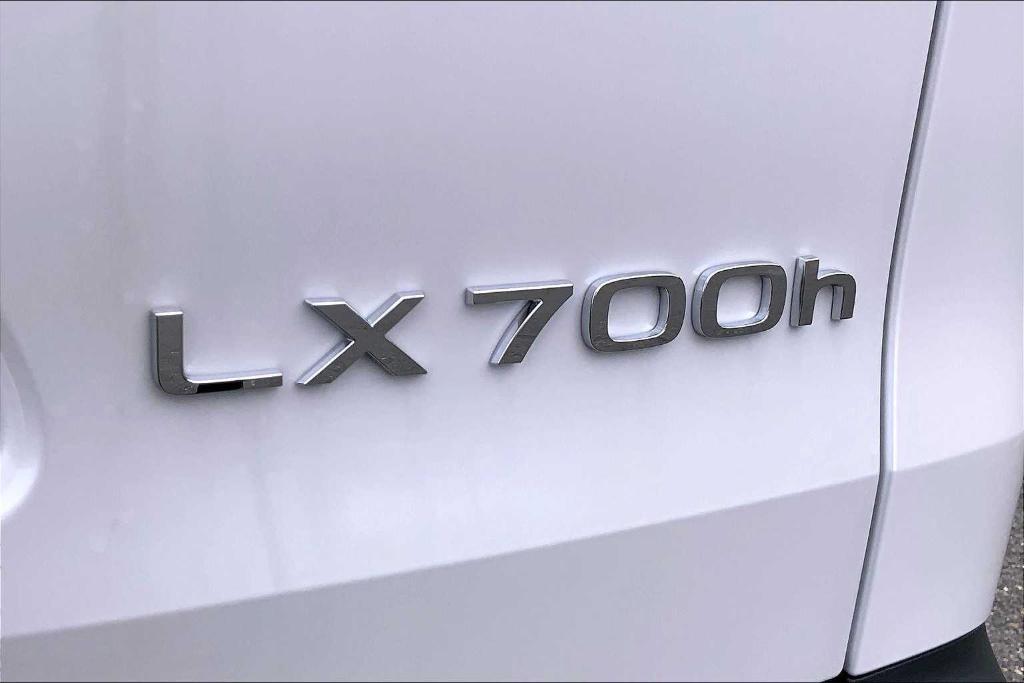 new 2025 Lexus LX 700h car, priced at $120,624