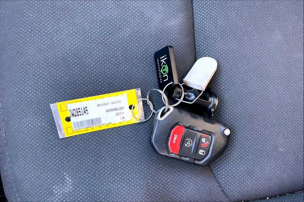 used 2018 Jeep Wrangler Unlimited car, priced at $18,988