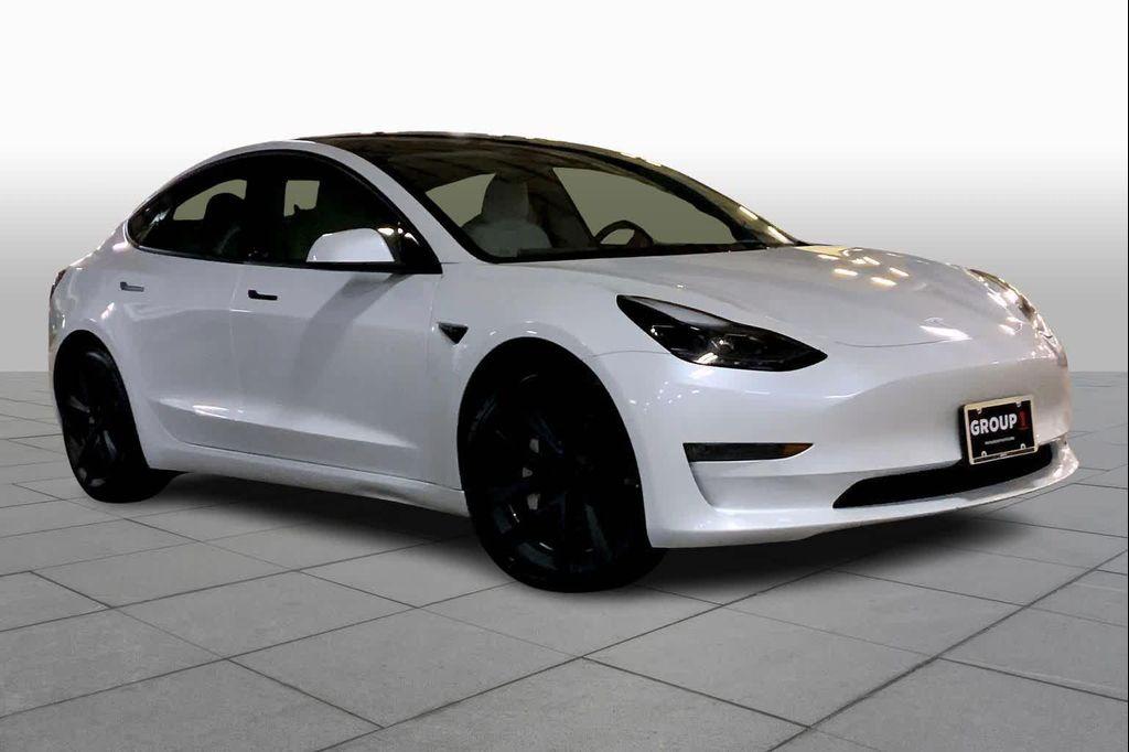 used 2022 Tesla Model 3 car, priced at $25,688