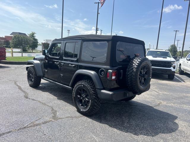 used 2023 Jeep Wrangler car, priced at $37,000