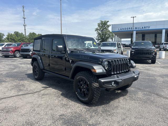 used 2023 Jeep Wrangler car, priced at $38,402