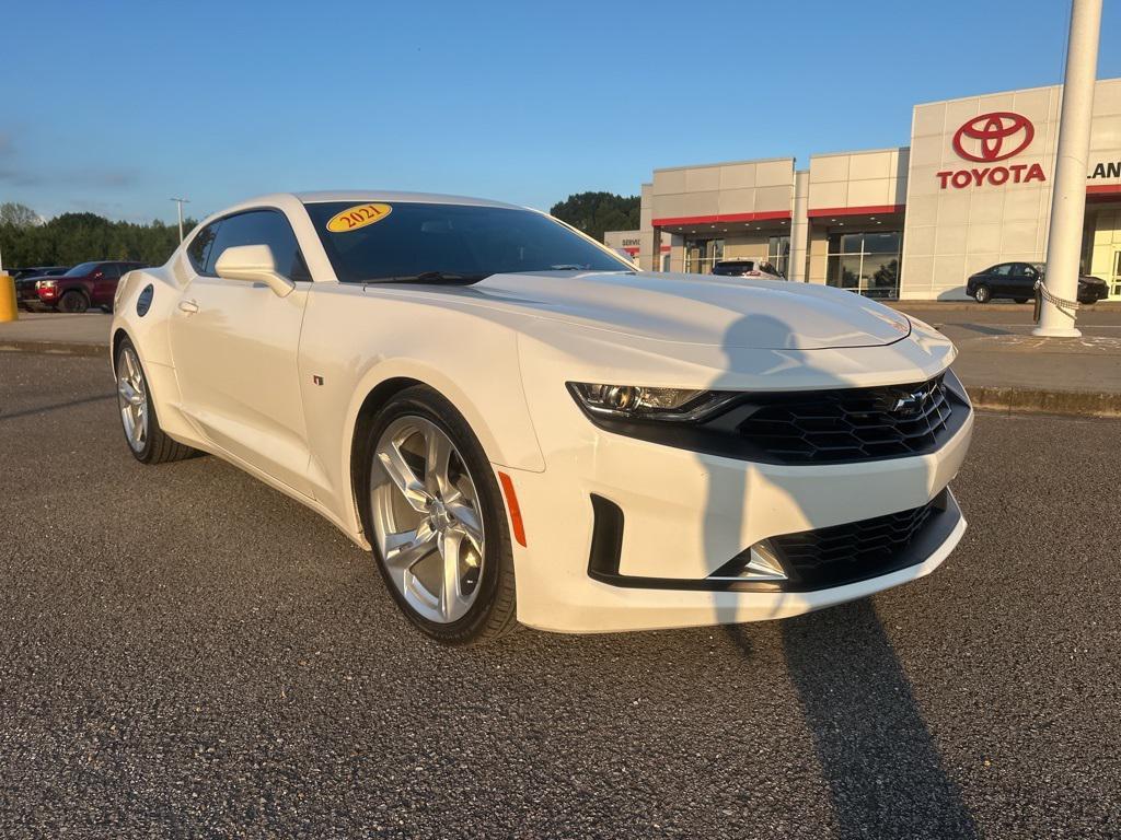 used 2021 Chevrolet Camaro car, priced at $25,559