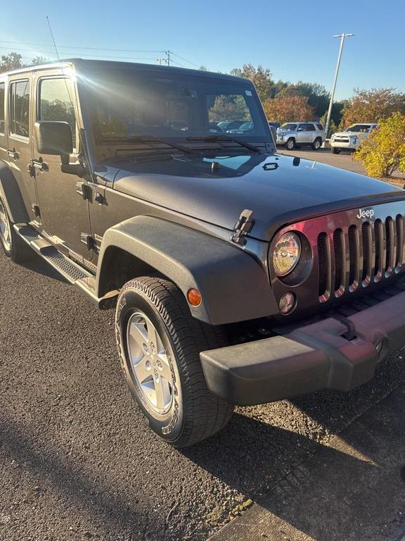 used 2018 Jeep Wrangler JK Unlimited car, priced at $19,600