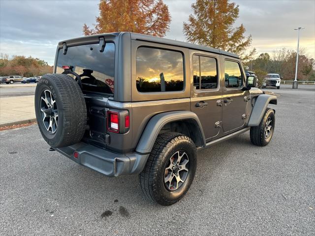 used 2020 Jeep Wrangler Unlimited car, priced at $28,110