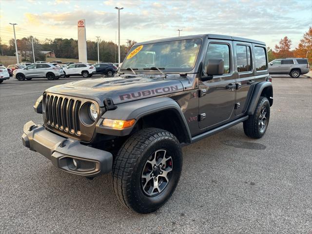 used 2020 Jeep Wrangler Unlimited car, priced at $28,110