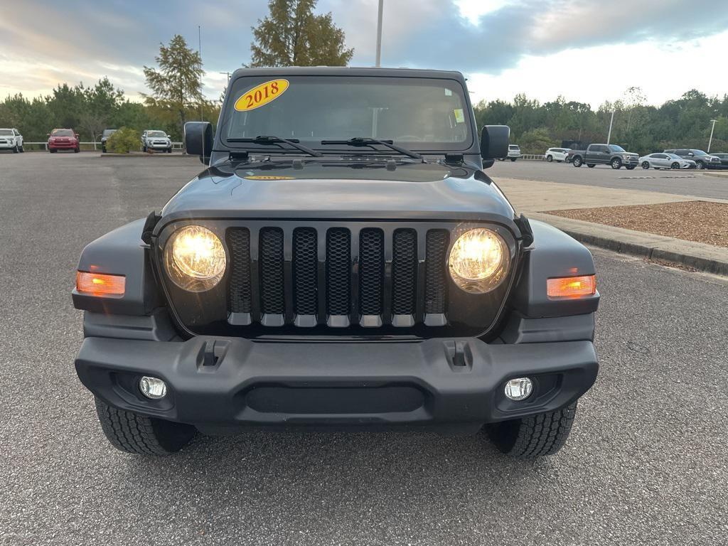 used 2018 Jeep Wrangler Unlimited car, priced at $23,105