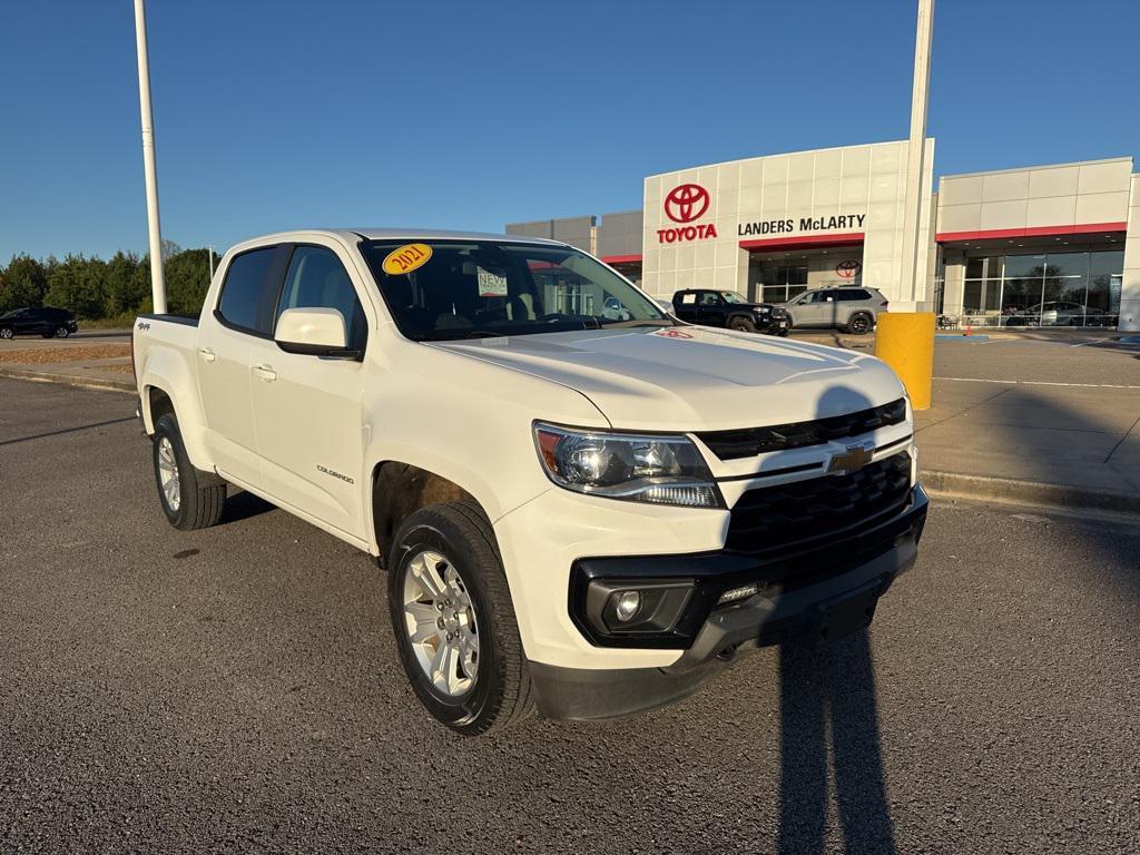 used 2021 Chevrolet Colorado car, priced at $23,417