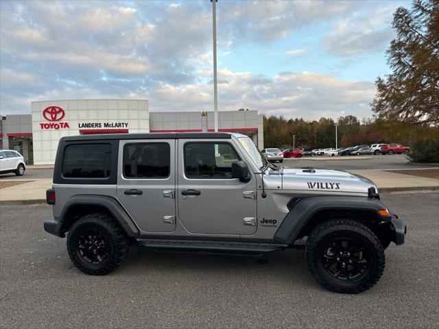 used 2020 Jeep Wrangler Unlimited car, priced at $26,973