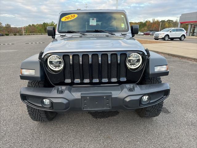 used 2020 Jeep Wrangler Unlimited car, priced at $26,973