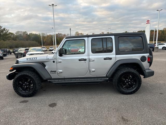 used 2020 Jeep Wrangler Unlimited car, priced at $26,973