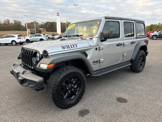 used 2020 Jeep Wrangler Unlimited car, priced at $26,973