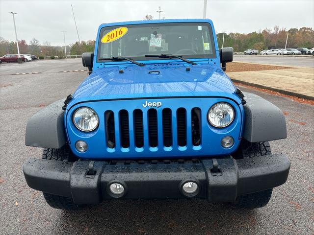 used 2016 Jeep Wrangler car, priced at $20,453