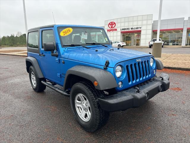 used 2016 Jeep Wrangler car, priced at $20,453